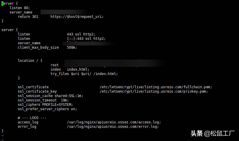 Nginx（nginx）。